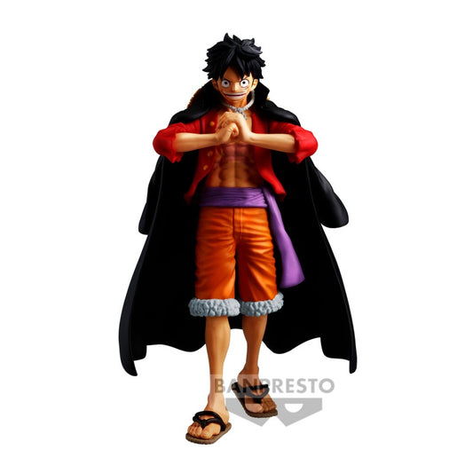 ONE PIECE - THE SHUKKO SPECIAL - MONKEY D. LUFFY STATUE 14CM