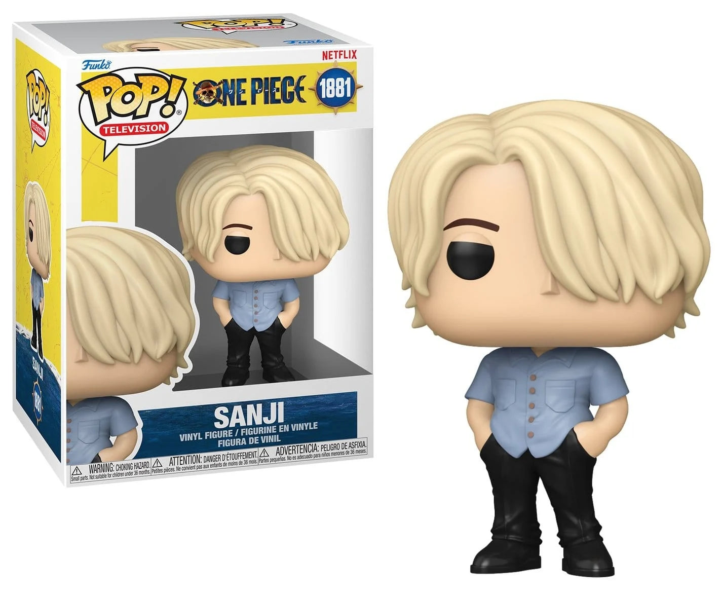 ONE PIECE NETFLIX - POP TV N° 1881 - Sanji