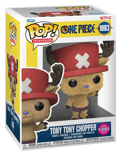 ONE PIECE NETFLIX - POP TV N° 1883 - Chopper (Flocked)