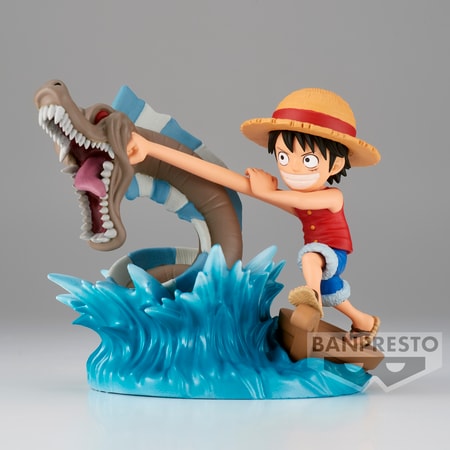 ONE PIECE WCF - LOG STORIES - MONKEY D. LUFFY VS LOCAL SEA MONSTER 7CM