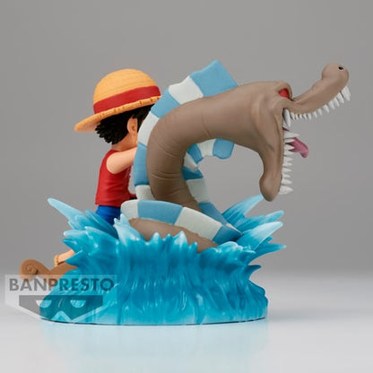 ONE PIECE WCF - LOG STORIES - MONKEY D. LUFFY VS LOCAL SEA MONSTER 7CM