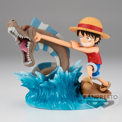 ONE PIECE WCF - LOG STORIES - MONKEY D. LUFFY VS LOCAL SEA MONSTER 7CM