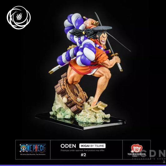 One Piece Statue 1/6 by Tsume Oden Ikigai 44cm