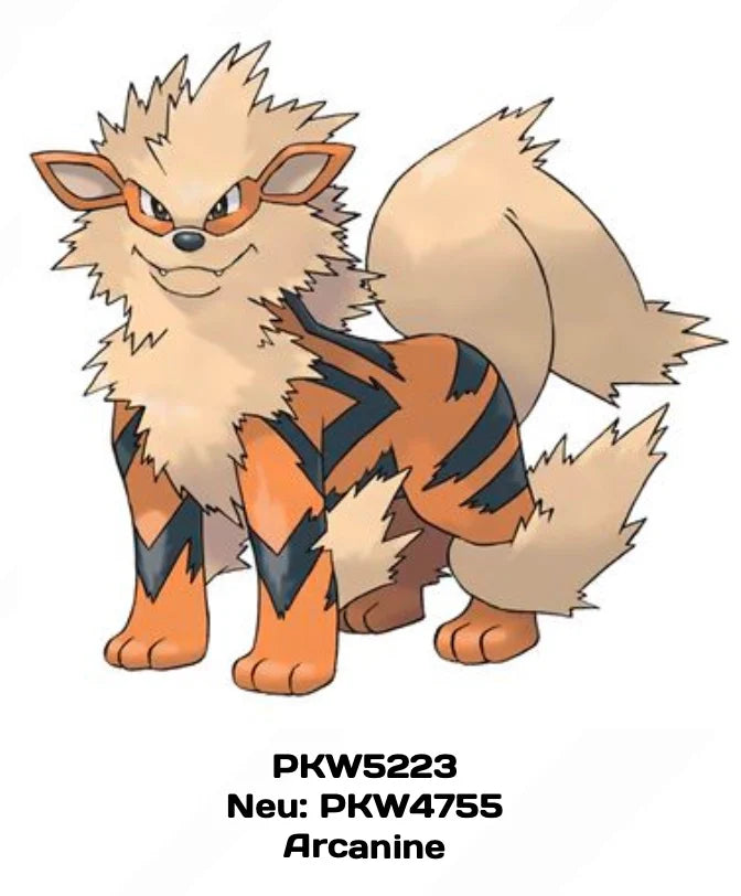POKEMON - Arcanine - Peluche 30cm