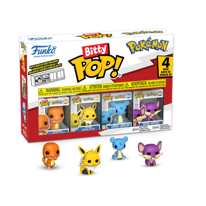 POKEMON - Bitty Pop 4 Pack 2.5cm - Salamèche