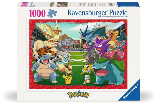 POKEMON - L'affrontement de Pokémon - Puzzle 1000P