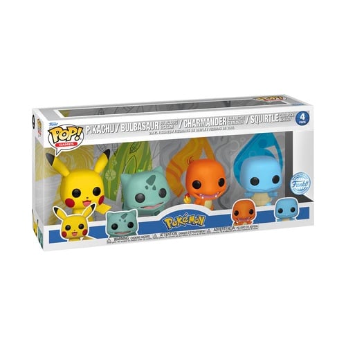 POKEMON - POP Games - Starters - Pack 4