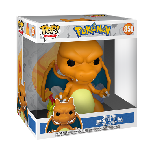 POKEMON - POP JUMBO 10'' N° 851 - Dracaufeu