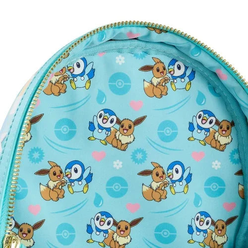 POKEMON - Tiplouf et Evoli - Mini Sac à Dos Loungefly