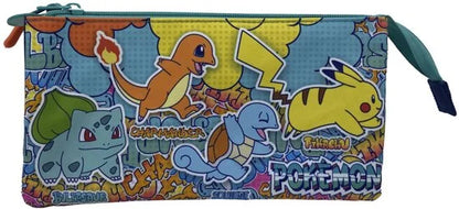 POKEMON - Urban Colors - Trousse Triple