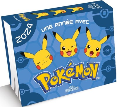 POKEMON EPHEMERIDE 2024 UNE ANNEE AVEC POKEMON