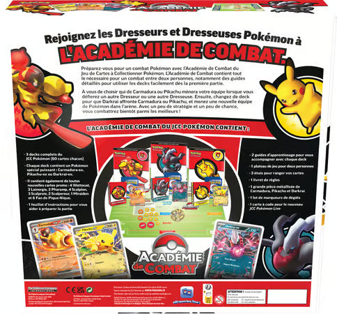 POKÉMON JCC - ACADÉMIE DE COMBAT V3 (2024)