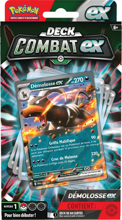 POKÉMON JCC - DECK COMBAT DÉMOLOSSE-EX