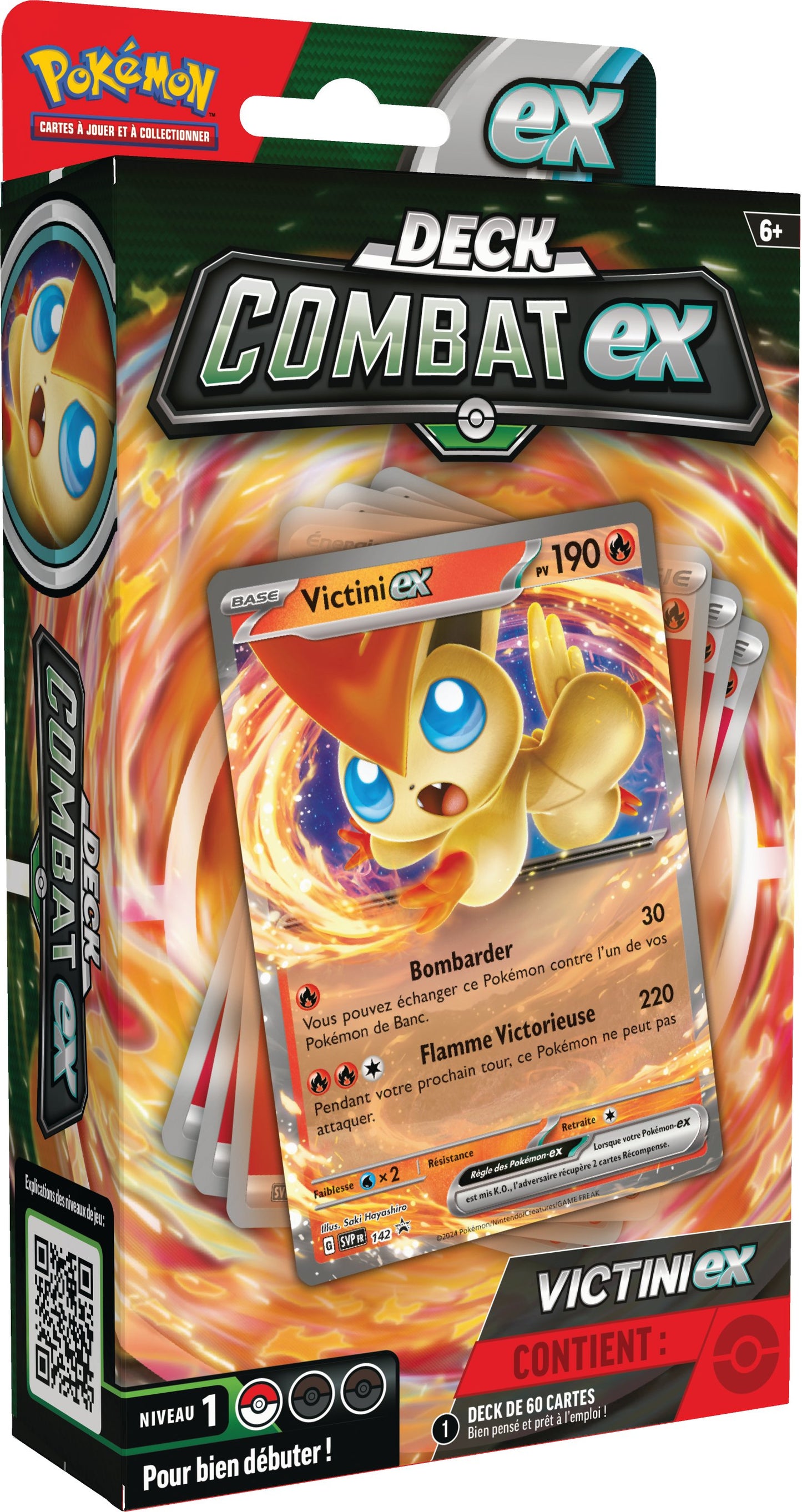 POKÉMON JCC - DECK COMBAT MIRAIDON-EX OU VICTINI-EX (1X DECK ALÉATOIRE)