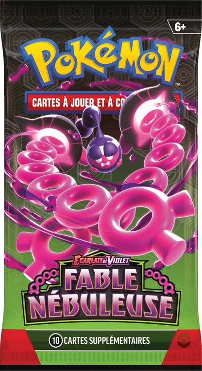 POKÉMON JCC - ÉCARLATE ET VIOLET - LOT DE BOOSTERS EV6.5 FABLE NÉBULEUSE