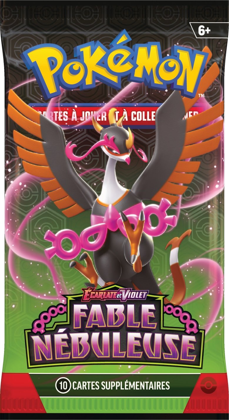 POKÉMON JCC - ÉCARLATE ET VIOLET - LOT DE BOOSTERS EV6.5 FABLE NÉBULEUSE