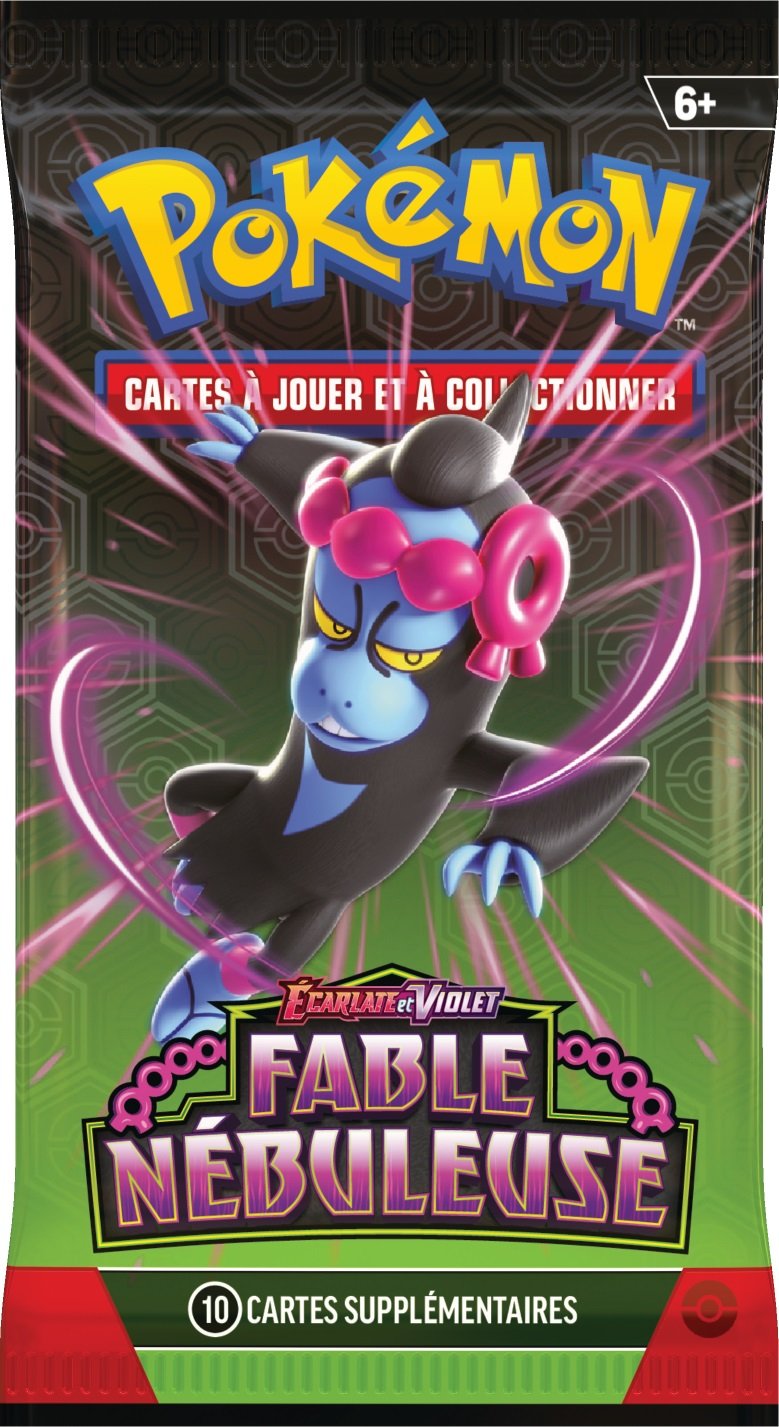 POKÉMON JCC - ÉCARLATE ET VIOLET - LOT DE BOOSTERS EV6.5 FABLE NÉBULEUSE