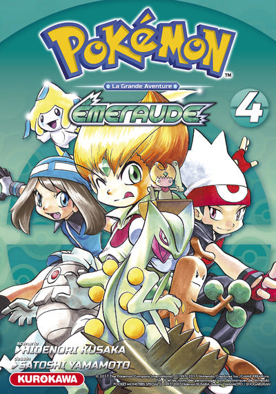 POKEMON ROUGE FEU ET VERT FEUILLE/EMERAUDE - TOME 4