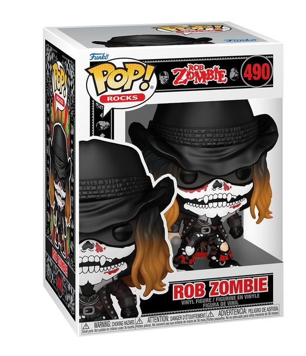 POP Rocks N° 490 - Rob Zombie avec Bandana