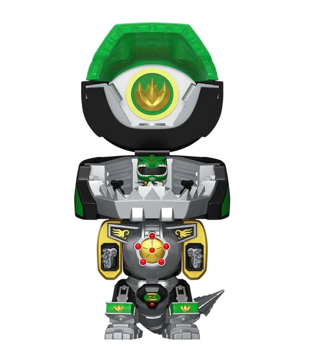 POWER RANGERS - Bitty Bots - Dragon Zord avec Ranger vert