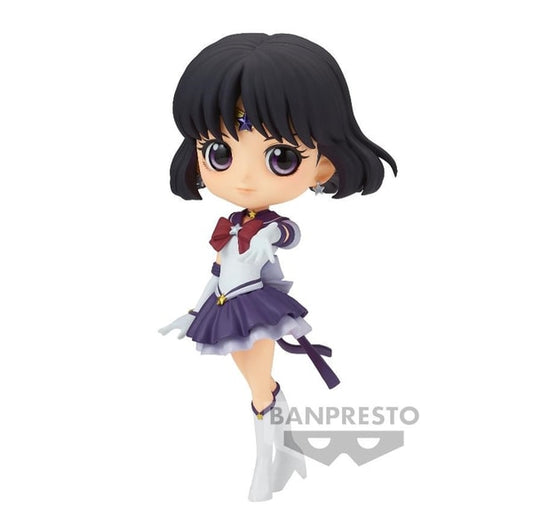 PRETTY GUARDIAN SAILOR MOON COSMOS THE MOVIE Q POSKET - ETERNAL SAILOR SATURN (VER. A) STATUE 13CM