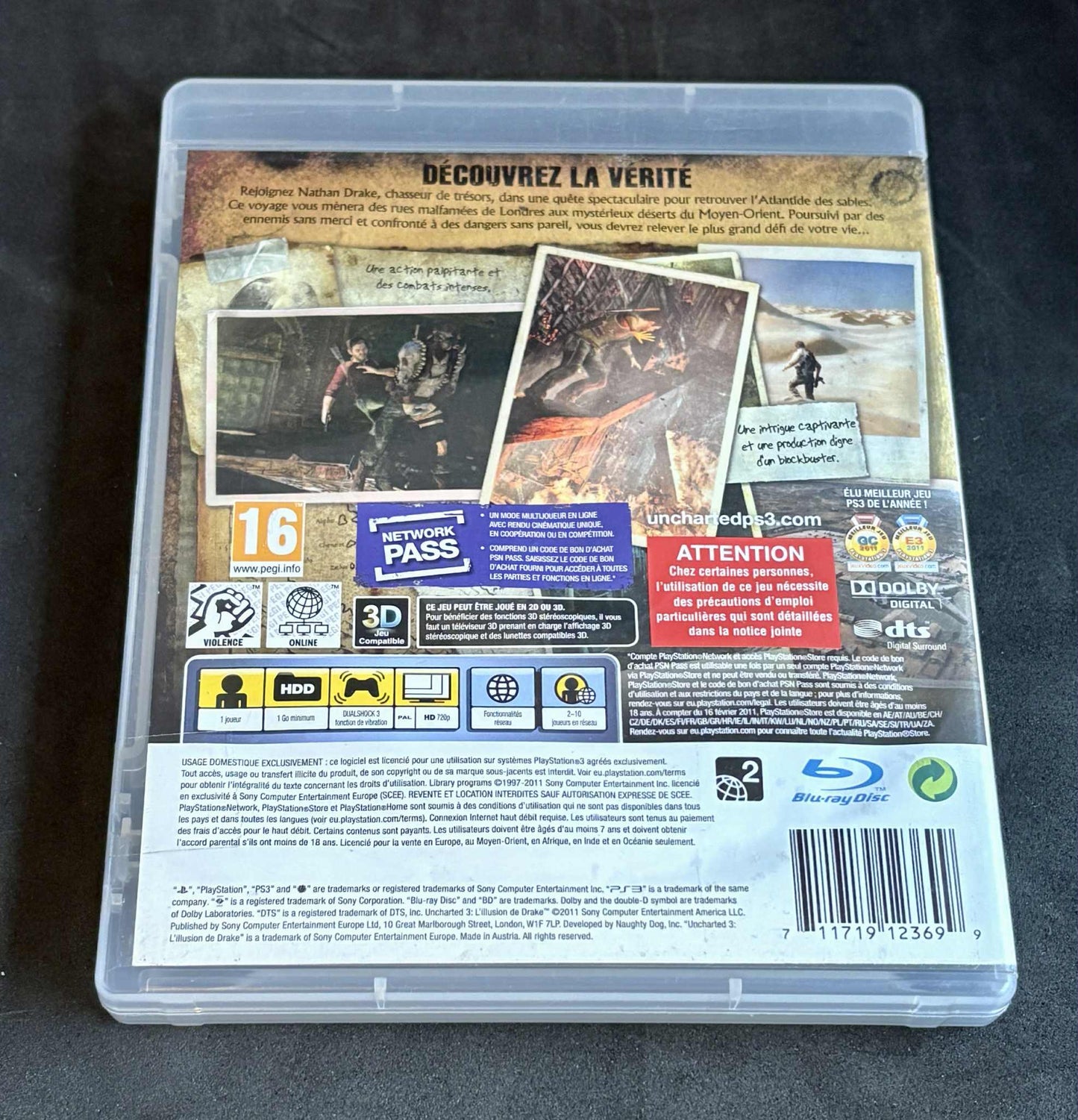 PS3 > Uncharted 3 : L'Illusion de Drake
