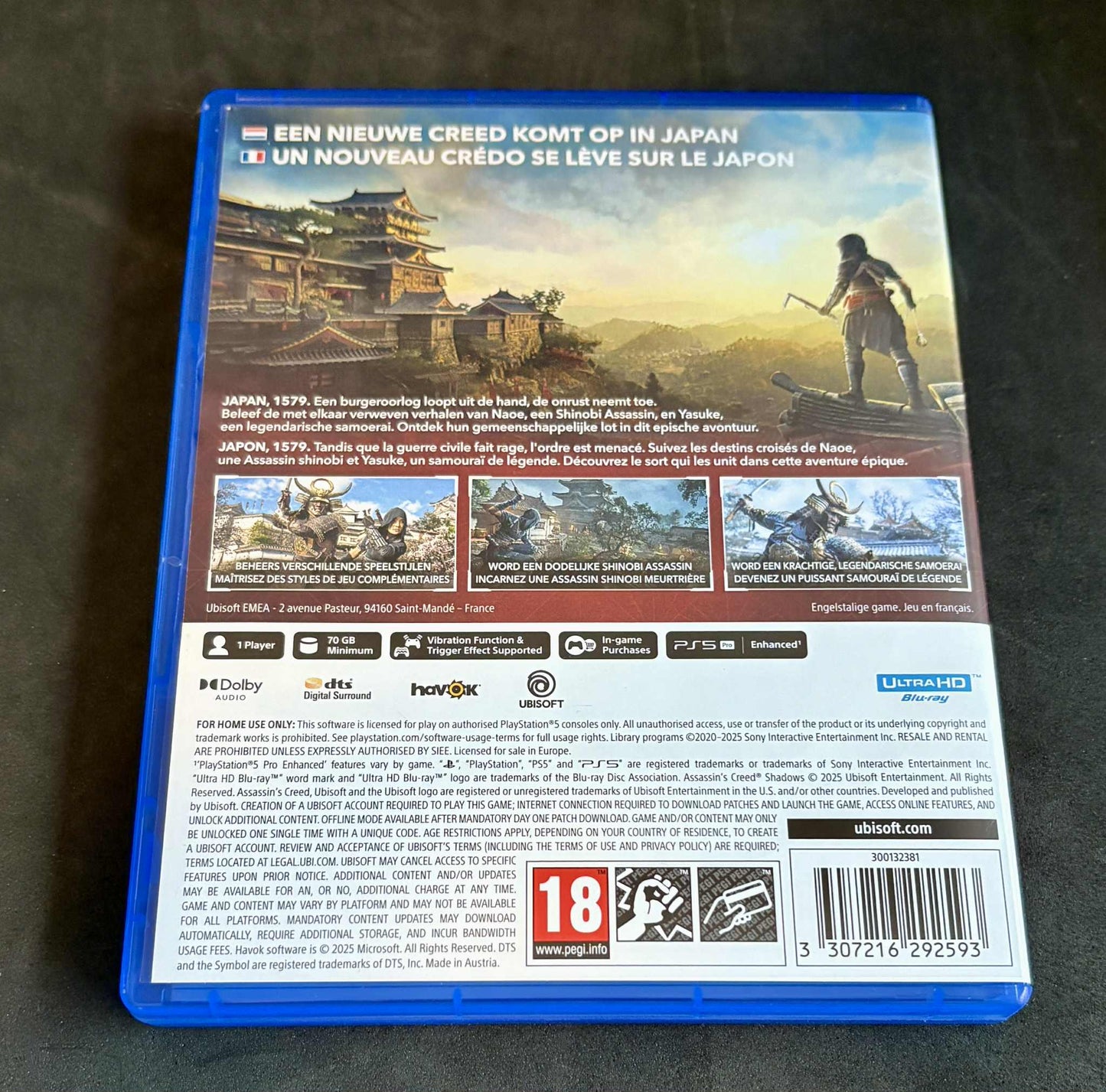 PS5 > Assassin's Creed Shadows