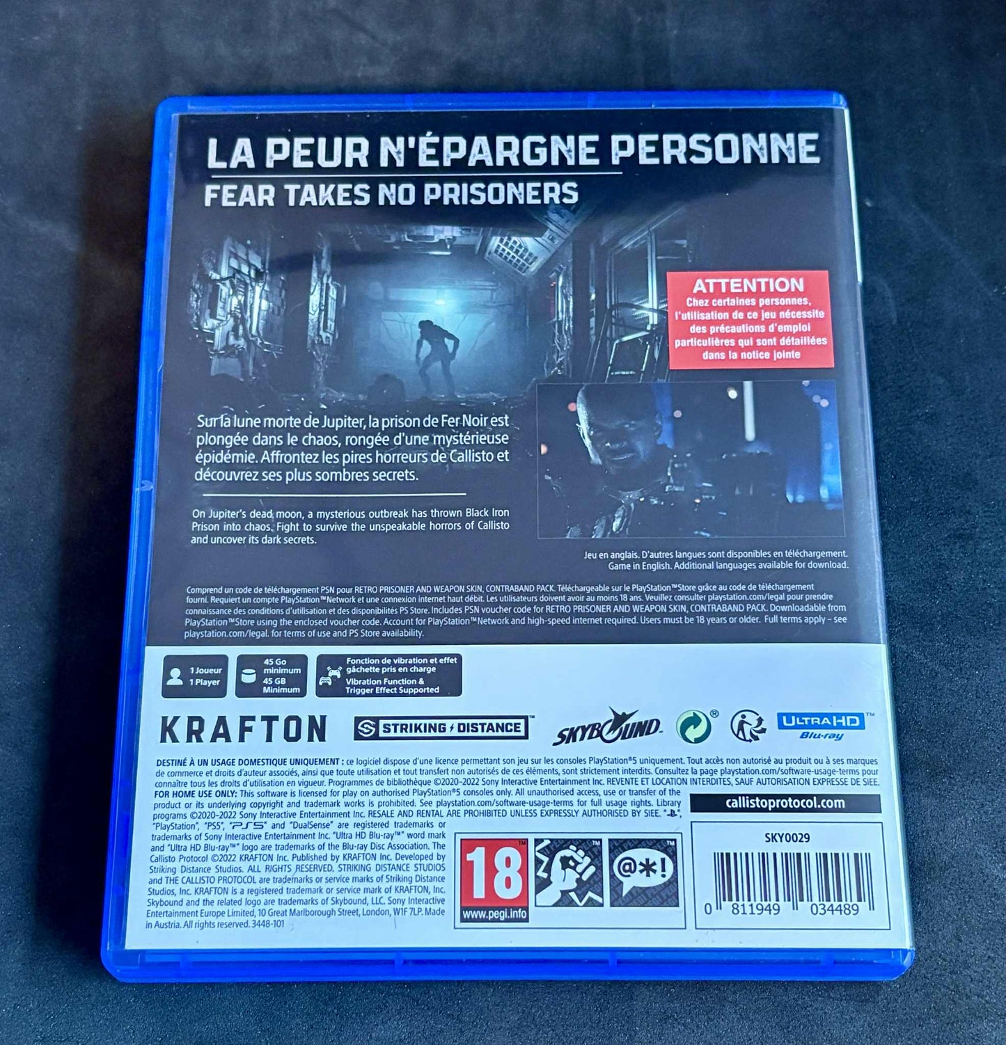 PS5 > The Callisto Protocol