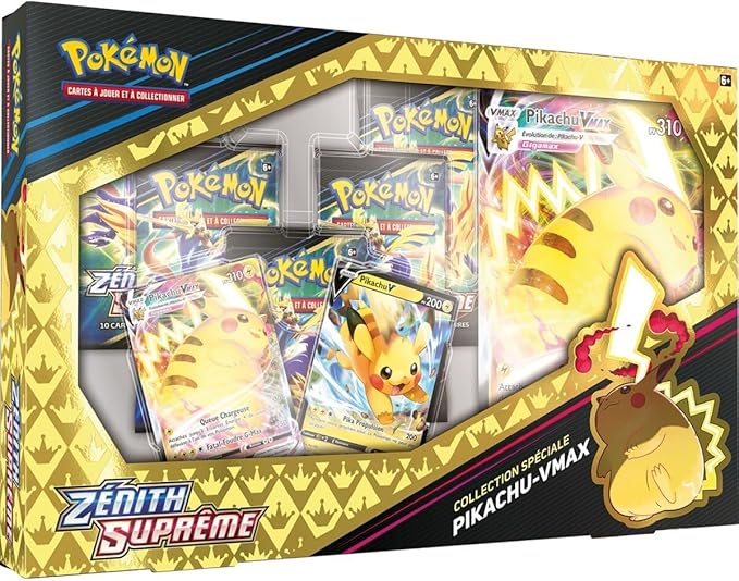 Pokémon JCC - Épée et Bouclier - Coffret Pikachu V-Max Zénith Suprême