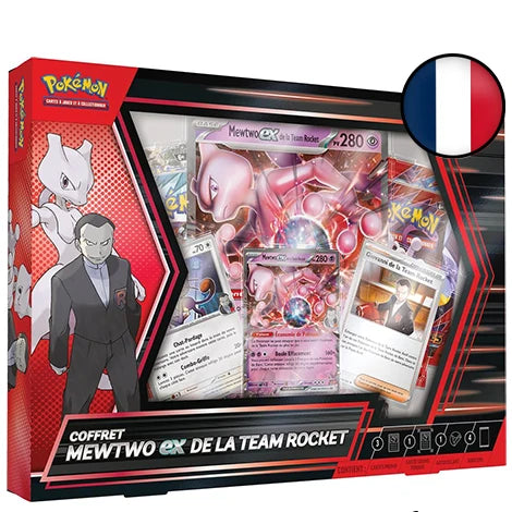 Pokémon JCC – Coffret Mewtwo-ex de la Team Rocket – FR