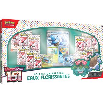 Pokémon JCC – Coffret Premium 151 : Eaux Florissantes – FR