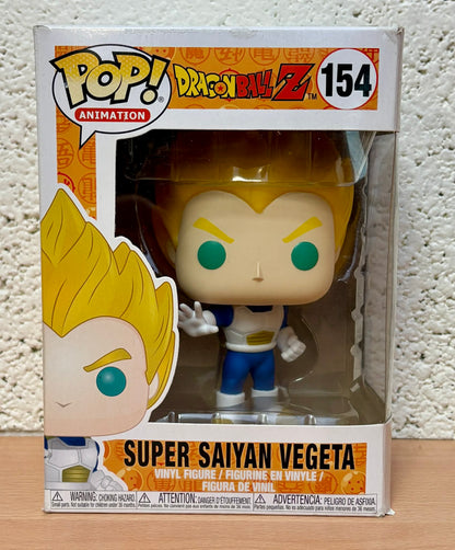 Pop! Animation Dragon Ball Z Super Saiyan Vegeta #154