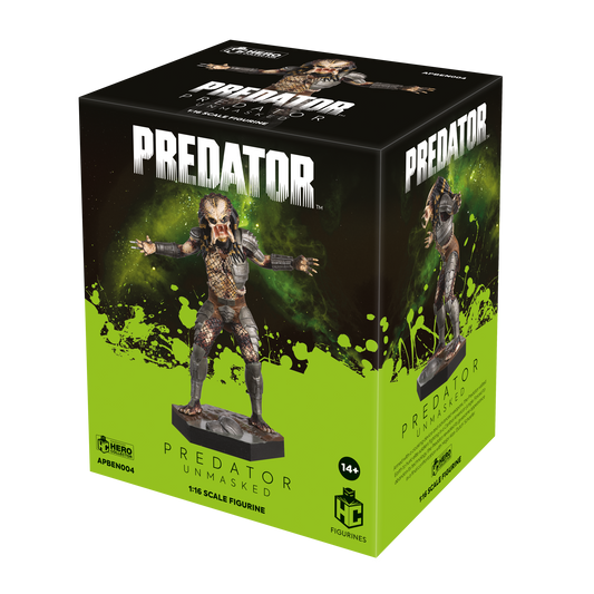 Predator - Predator-figuur zonder masker Editie Box Display 15 cm