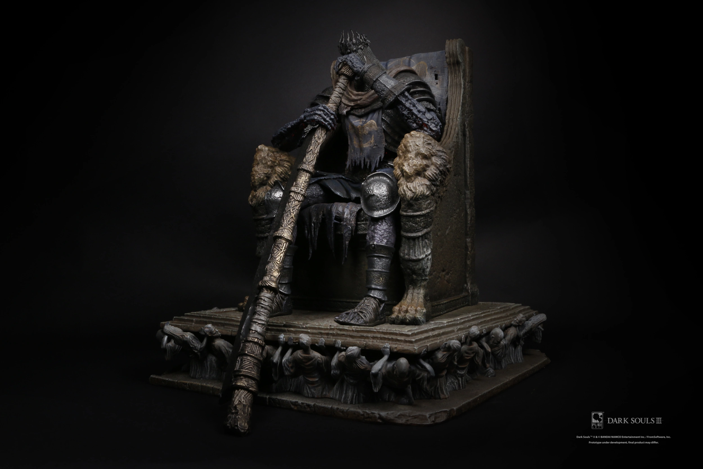 PureArts - 1:12 Scale Statues - Dark Souls 3 - Yhorm Statue 52cm