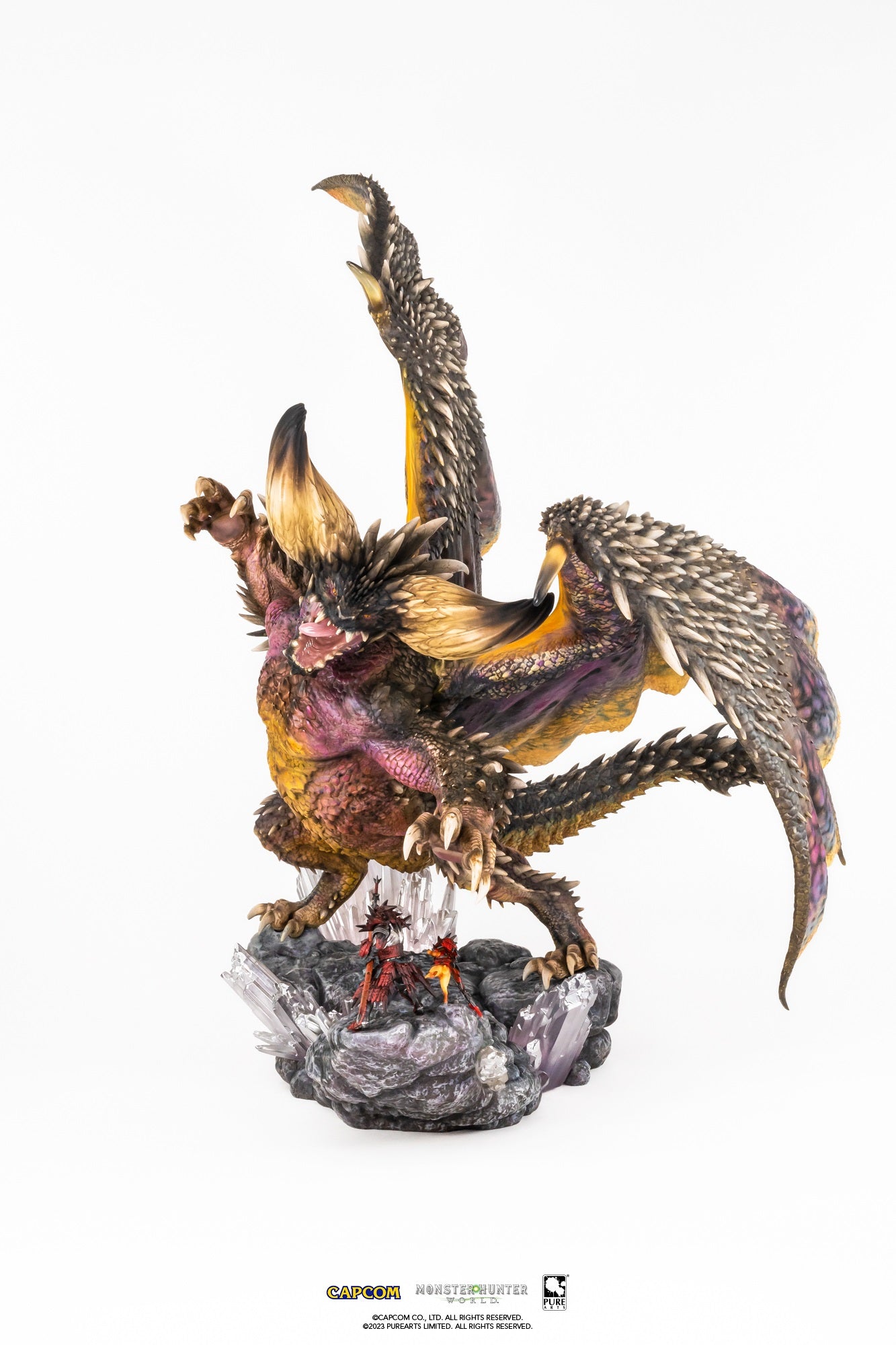 PureArts - 1:26 Scale Statues - Monster Hunter World - Nergigante Statue 76cm