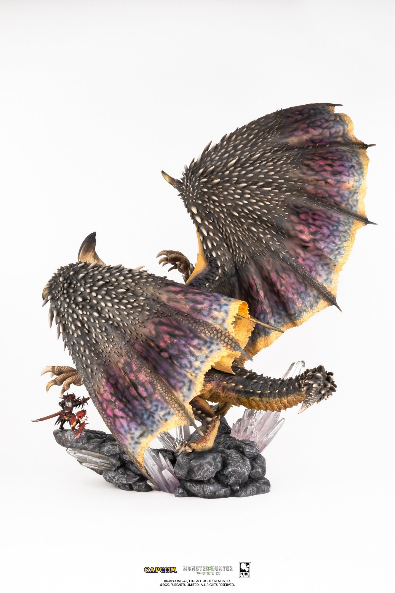 PureArts - 1:26 Scale Statues - Monster Hunter World - Nergigante Statue 76cm