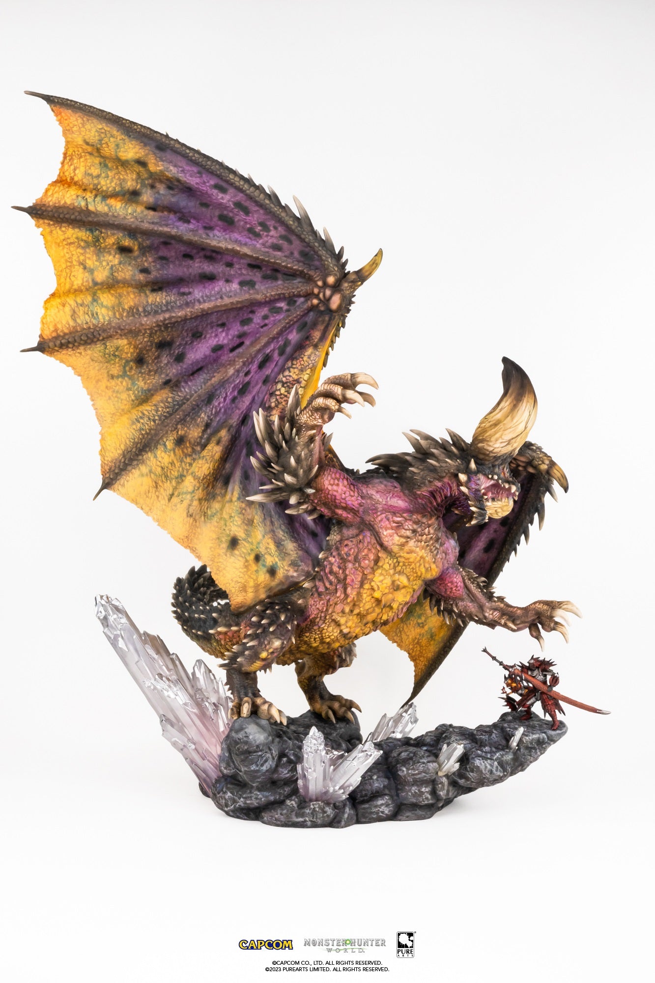 PureArts - 1:26 Scale Statues - Monster Hunter World - Nergigante Statue 76cm