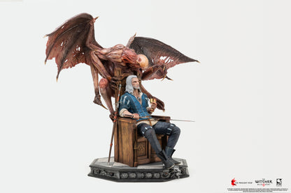 PureArts - 1:4 Scale DELUXE Statues - The Witcher 3 - Wild Hunt - Geralt Statue 60cm