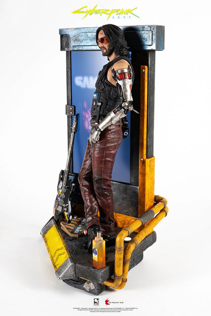 PureArts - 1:4 Scale EXCLUSIVE Statues - Cyberpunk 2077 - Johnny Silverhand Statue 53cm