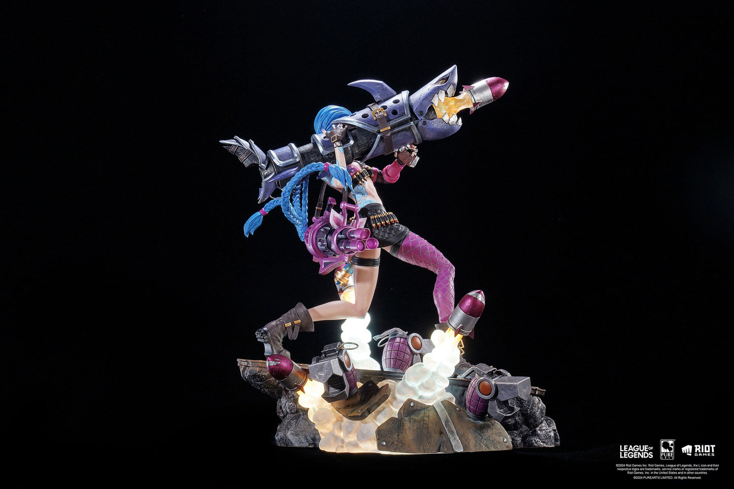 PureArts - 1:6 Scale Statues - League Of Legends - Jinx Statue 31cm