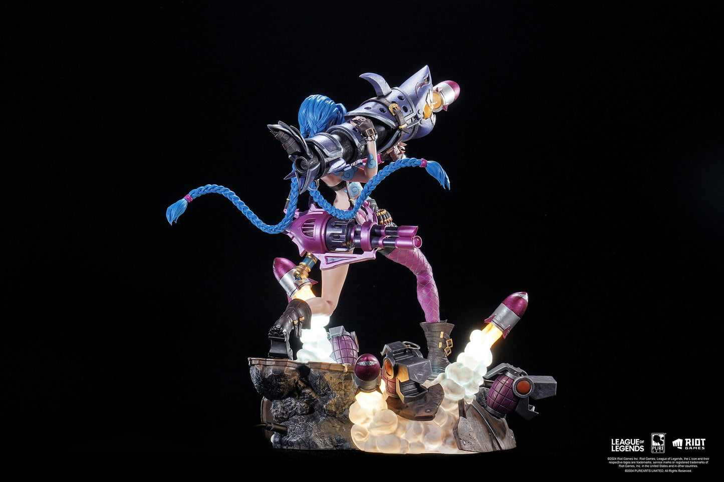 PureArts - 1:6 Scale Statues - League Of Legends - Jinx Statue 31cm