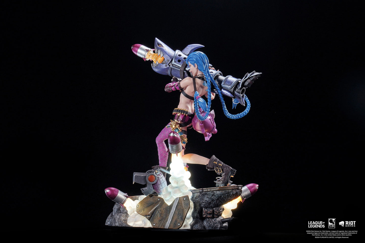 PureArts - 1:6 Scale Statues - League Of Legends - Jinx Statue 31cm