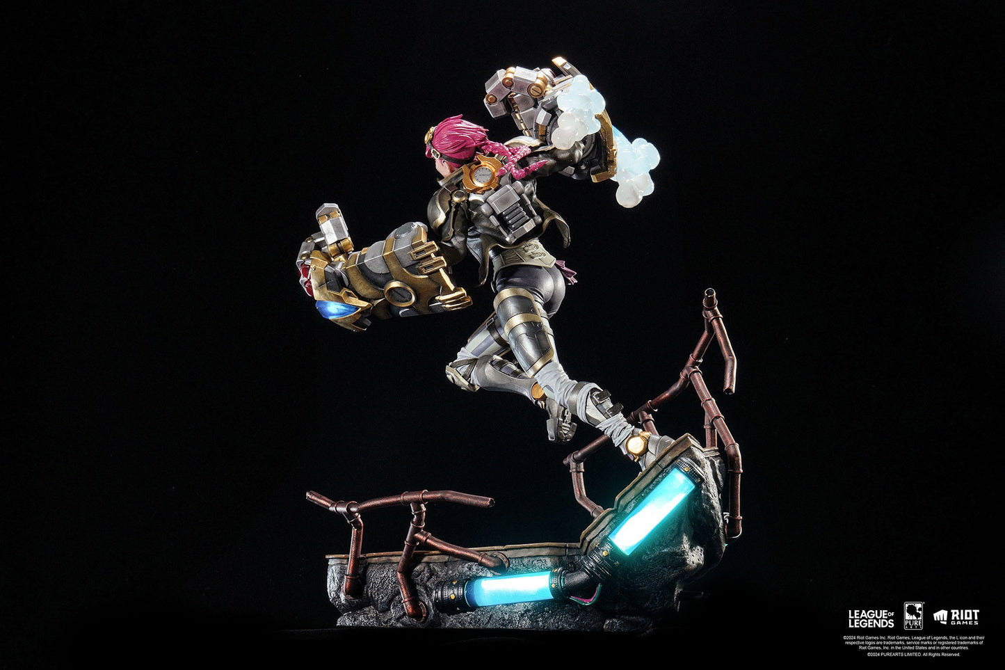 PureArts - 1:6 Scale Statues - League Of Legends - Vi Statue 40cm