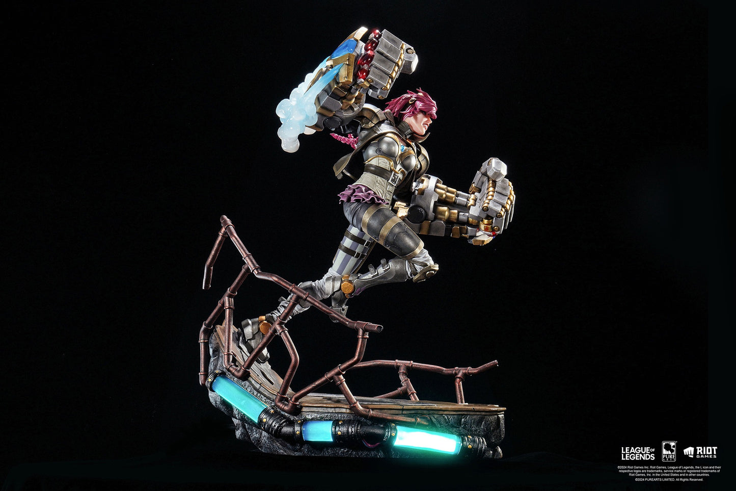 PureArts - 1:6 Scale Statues - League Of Legends - Vi Statue 40cm