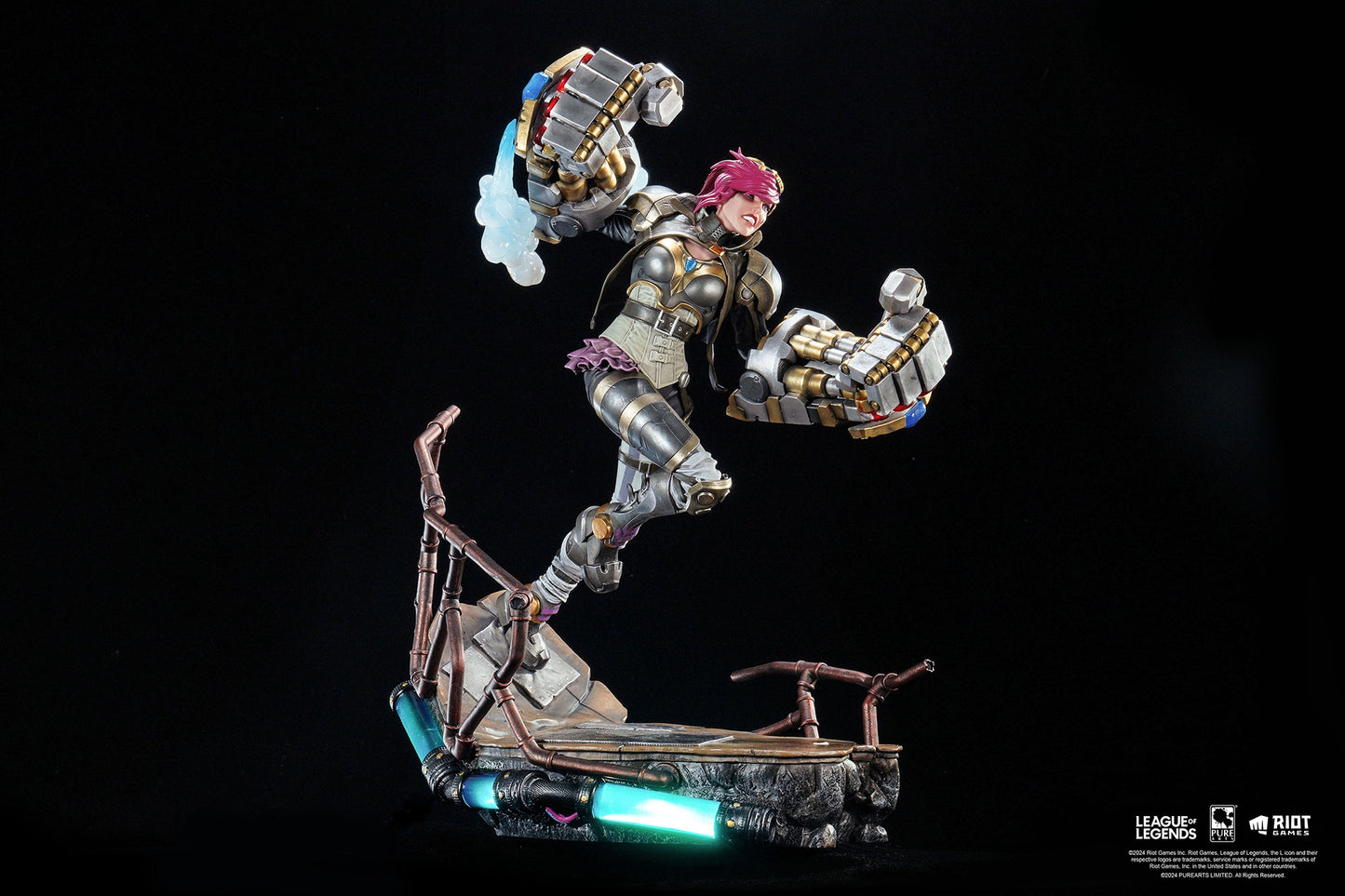 PureArts - 1:6 Scale Statues - League Of Legends - Vi Statue 40cm