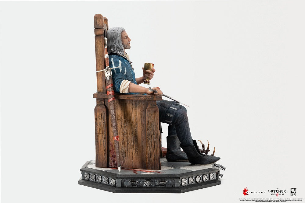 PureArts - 1:6 Scale Statues - The Witcher 3 - Wild Hunt - Geralt Statue 29cm