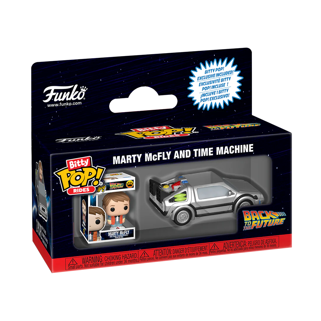 RETOUR VERS LE FUTUR - Bitty Pop Ride - Time Machine