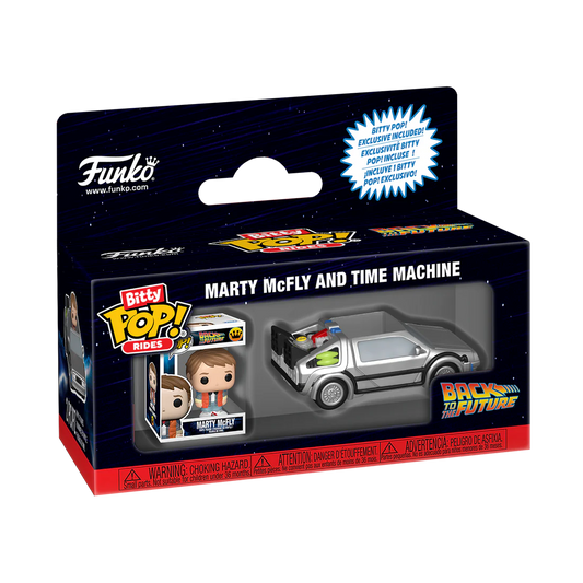 RETOUR VERS LE FUTUR - Bitty Pop Ride - Time Machine