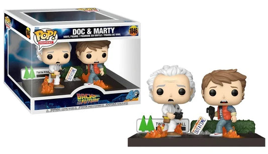 RETOUR VERS LE FUTUR - POP Moment N° 1846 - Doc & Marty