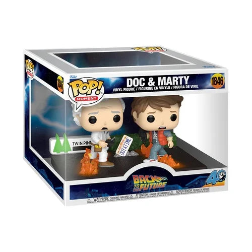 RETOUR VERS LE FUTUR - POP Moment N° 1846 - Doc & Marty